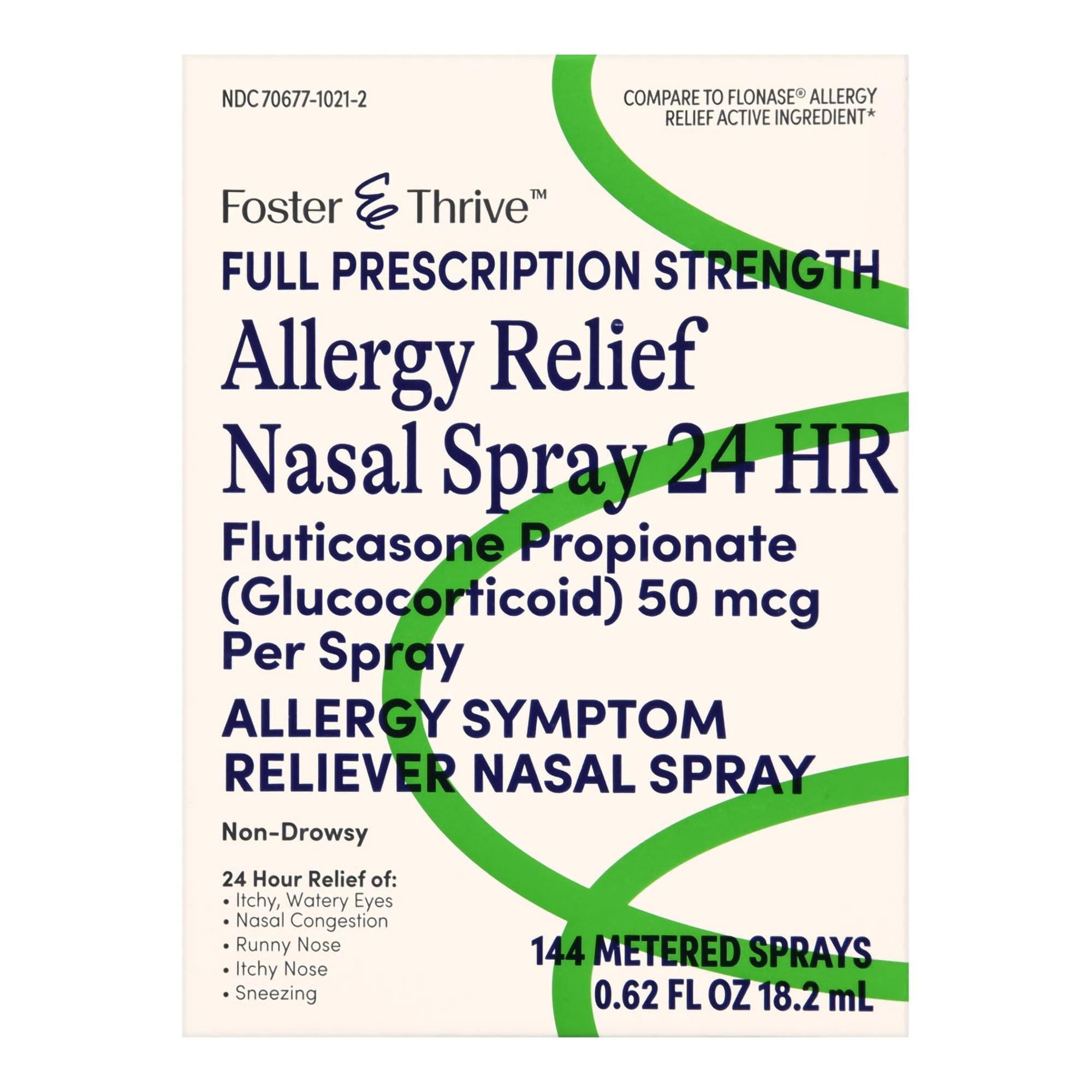 Foster and Thrive Allergy Relief Nasal Spray, 50 mcg - Each - Image 1