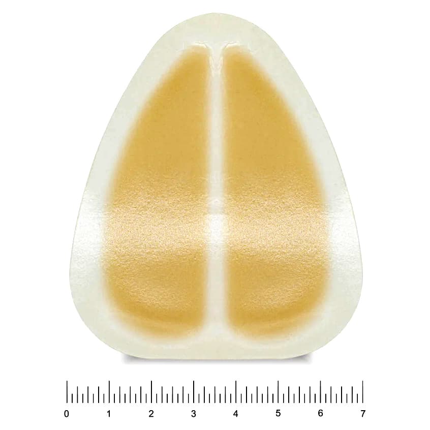 Vitale Hydrocolloid Sacral Dressing, 6" x 7" - Image 1