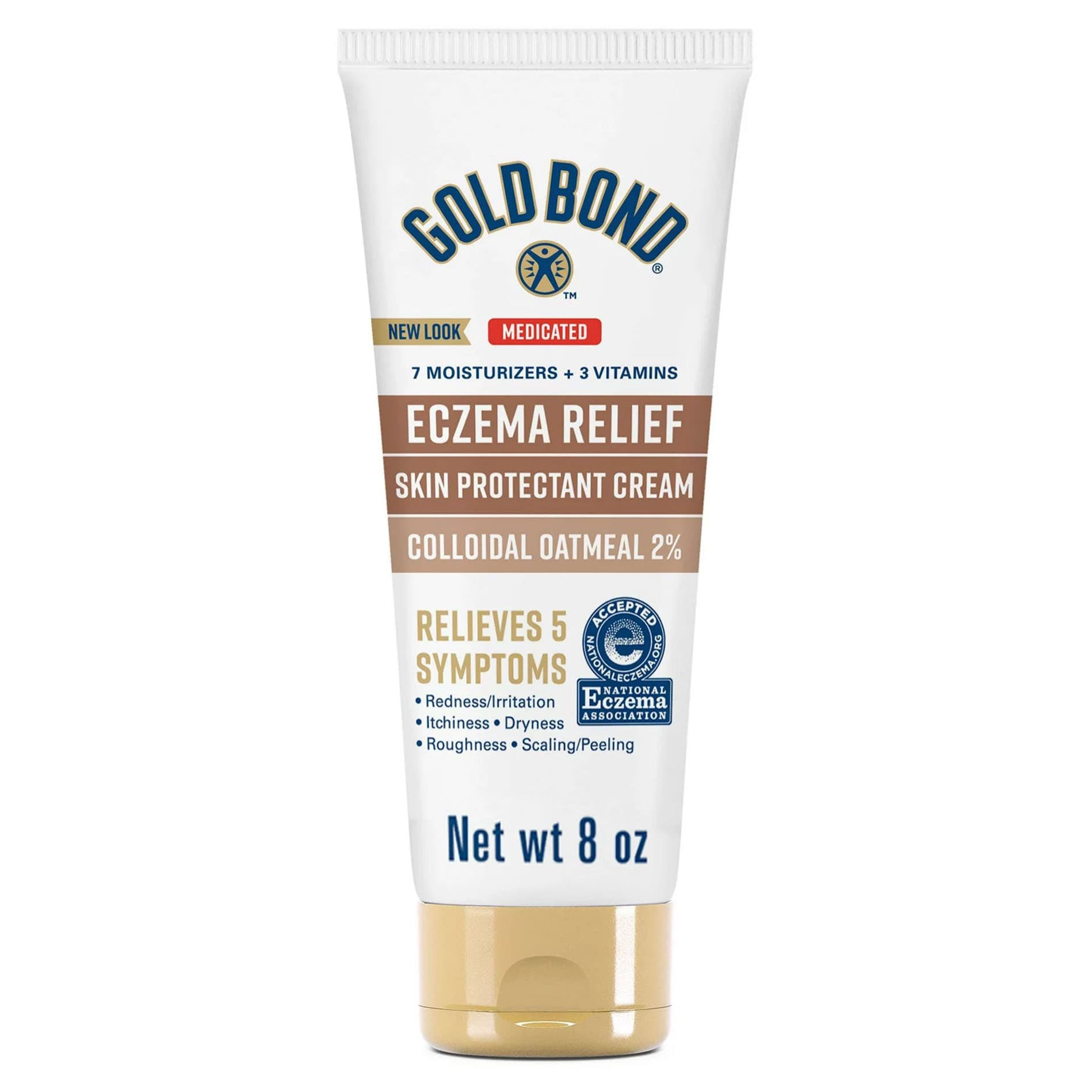 Gold Bond Eczema Relief Skin Protectant Cream, 8 oz - Each