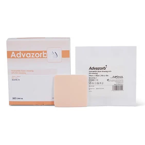Advazorb Absorbent Non-Bordered Foam Wound Dressing