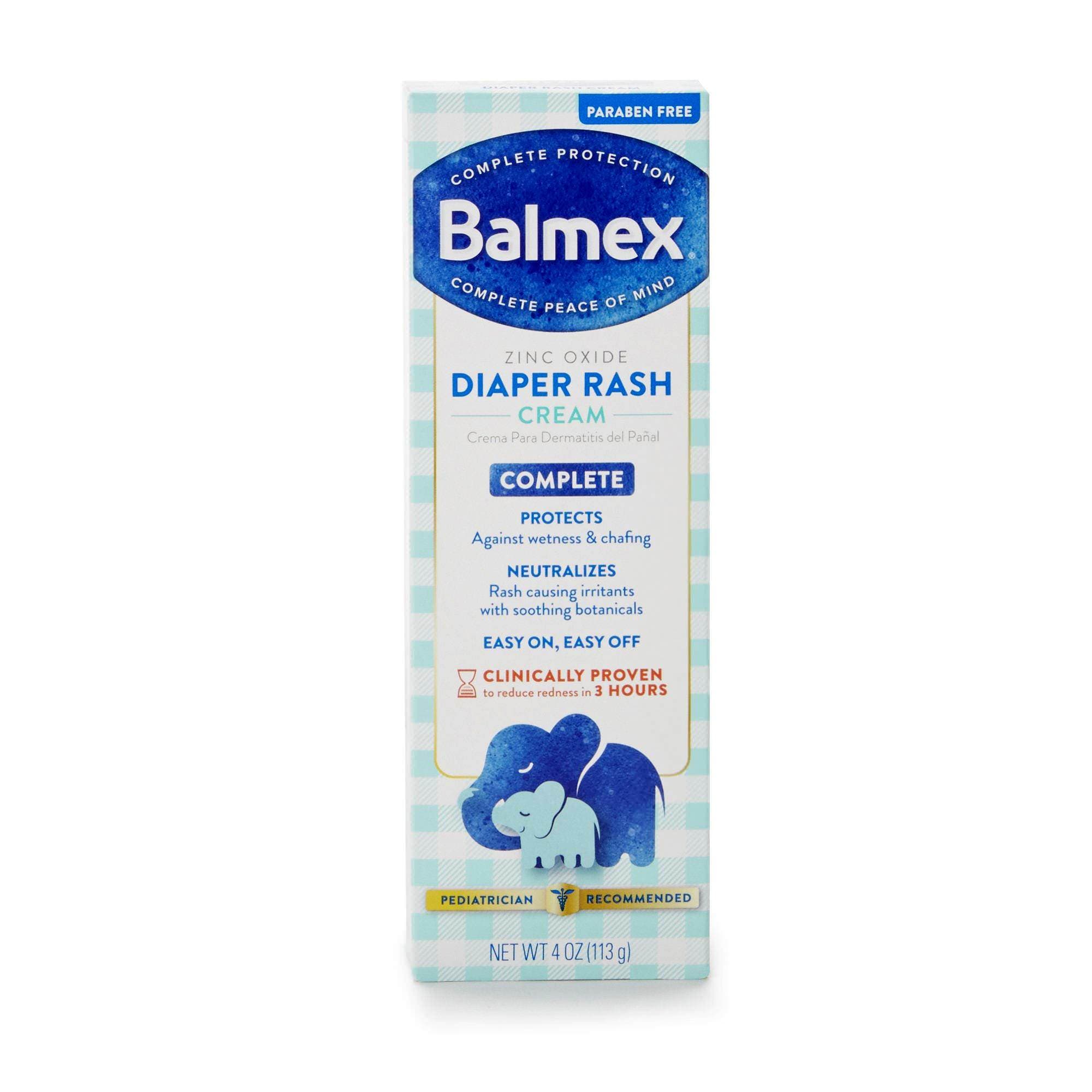 Balmex Zinc Oxide Diaper Rash Treatment Cream - Case of 24 - Image 3