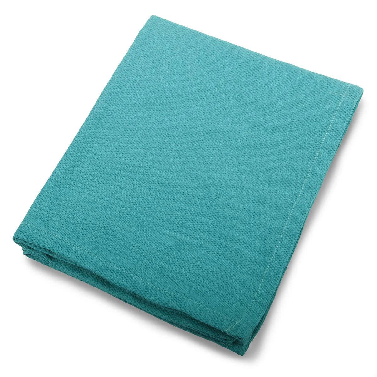 Medline Highly Absorbent Reusable O.R. Towel, Jade Green, 18" x 29" - 1 Dozen - Image 4