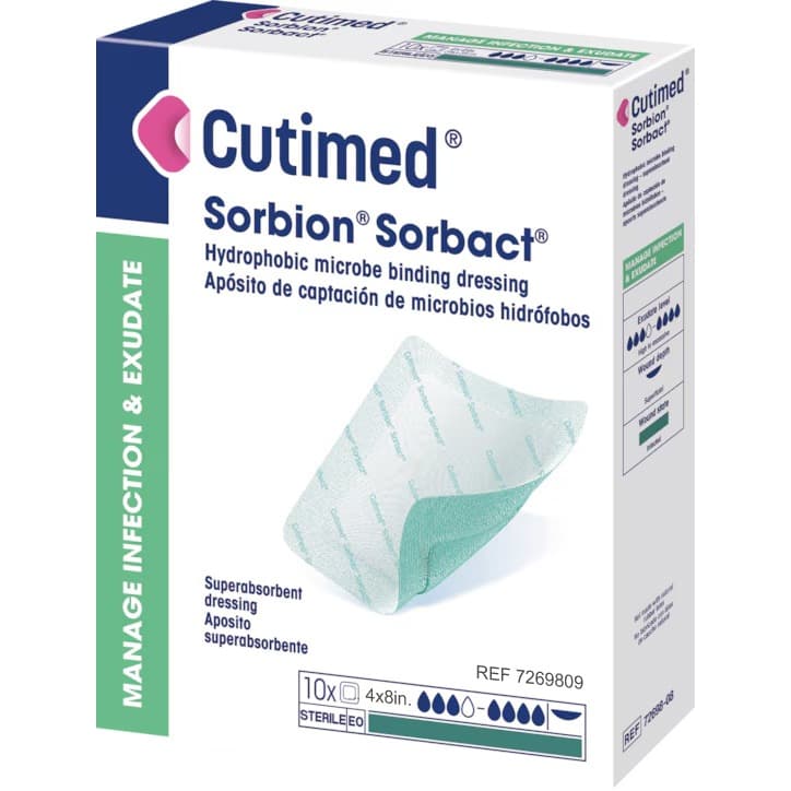 Cutimed Sorbion Sorbact Super Absorbent Dressing - Image 2