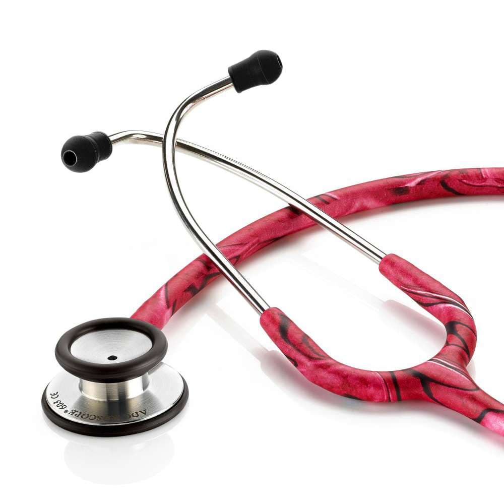 ADC Adscope Clinician Stethoscope, Midnight Rose - Image 1