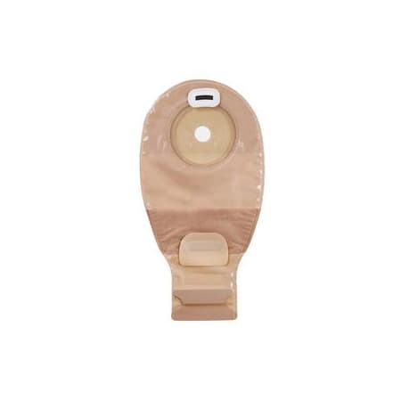 Esteem + One-Piece Drainable Pouch with InvisiClose, Tan, Pre-Cut 1" - Box of 10 - Image 1