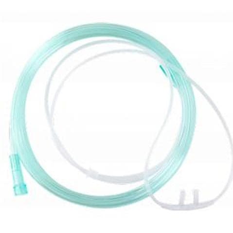 Dynarex Adult Nasal Oxygen Cannula 7' Tubing - Image 1