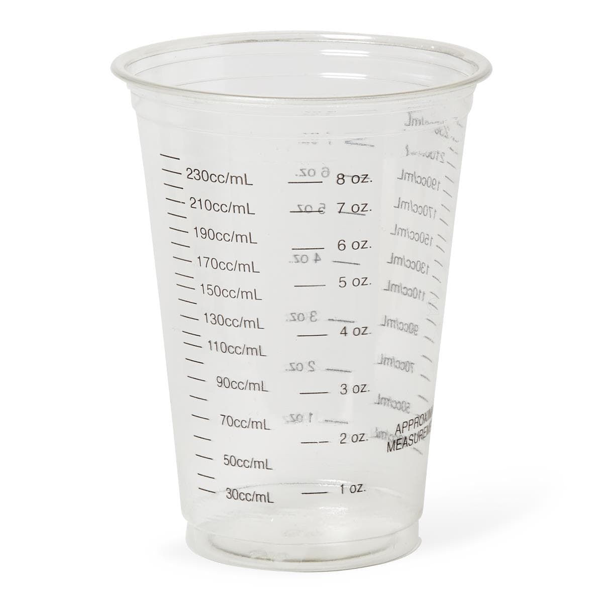 Medline Disposable Graduated Cold Plastic Drinking Cups - Image 1