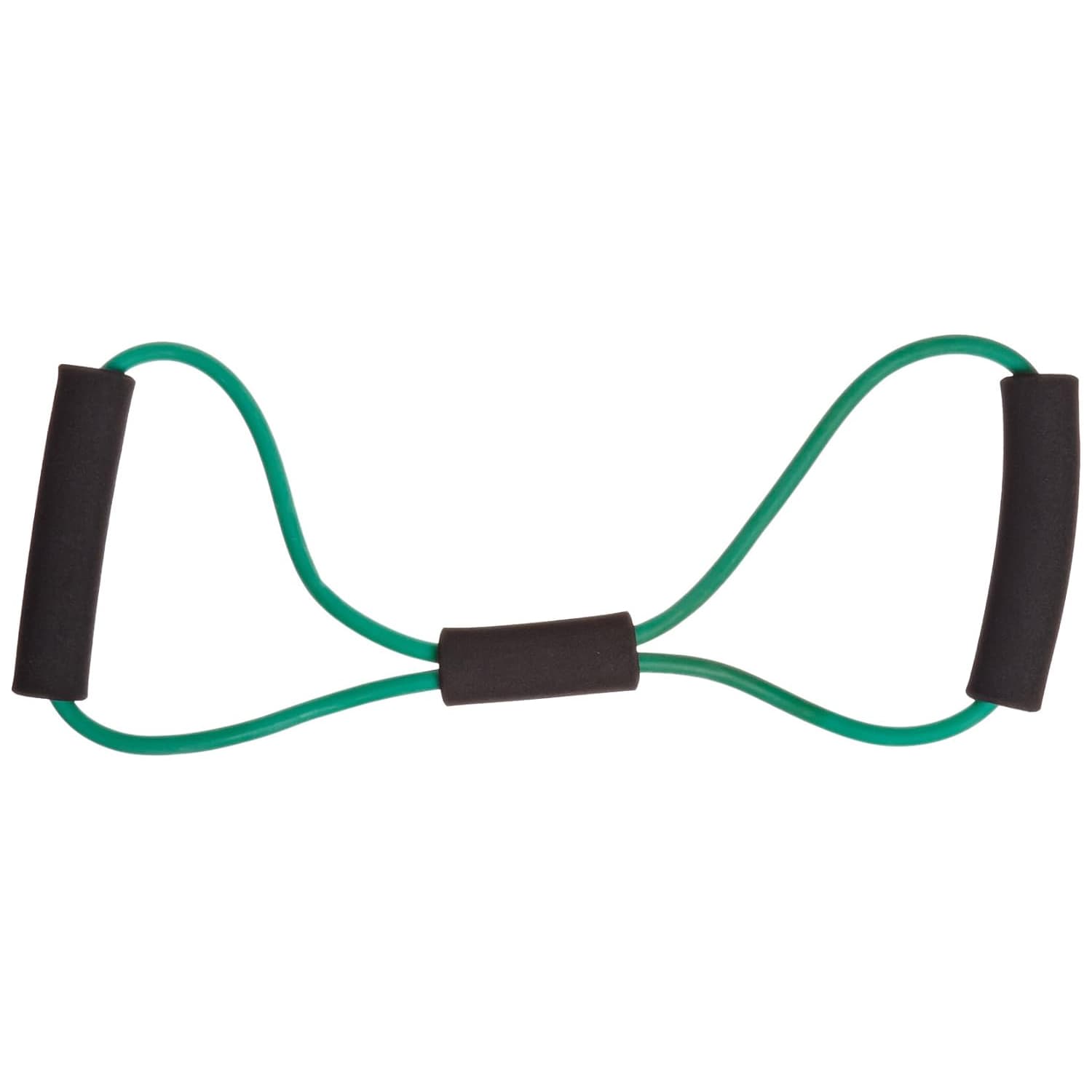 CanDo Tubing BowTie Exerciser, 22 Inch, Green, Medium - Image 1