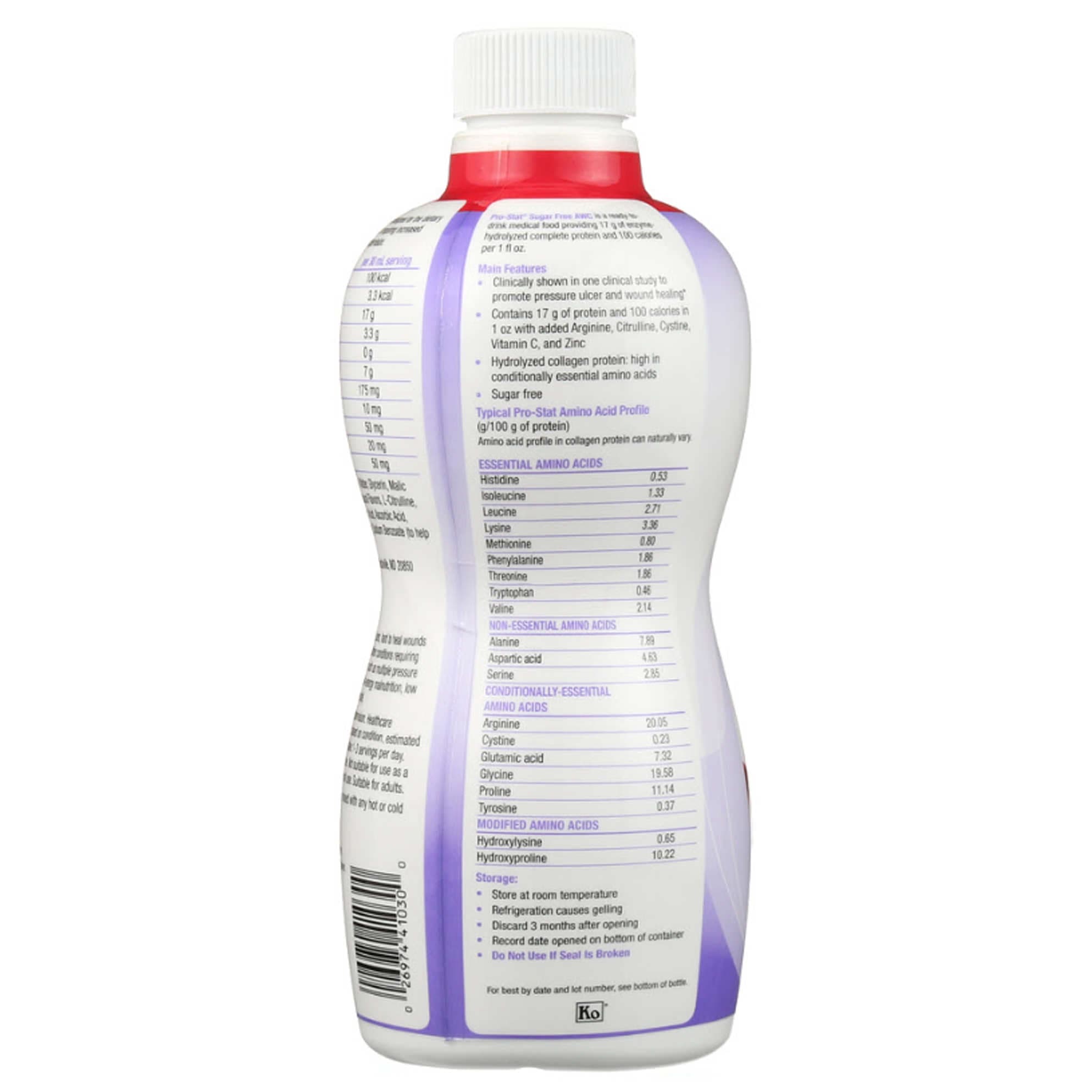 Pro-Stat AWC Ready-to-Use Liquid Protein Oral Supplement, 30 oz. Bottle - Image 3