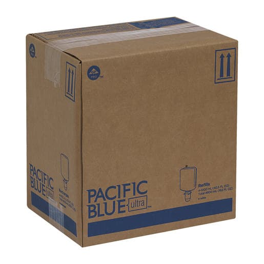 Paciic Blue Ultra Antimicrobial Soap Foaming Dispenser Refill Bottle, Citrus, 1200 mL - Case of 4 - Image 3