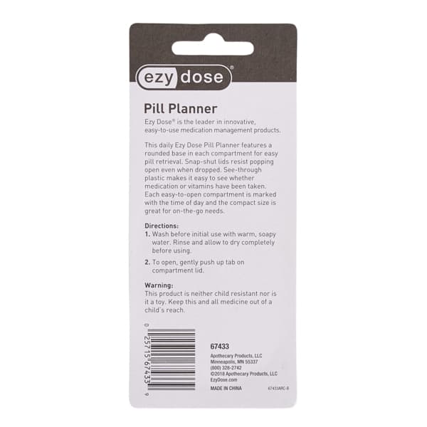 Ezy Dose Daily AM-PM Pill Planner - Image 3