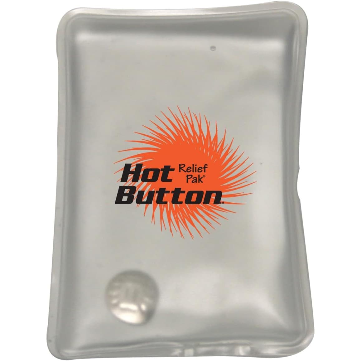 Relief Pak Hot Button Reusable Instant Hot Compress, Small, 3.5 x 5.5 Inch - Image 1