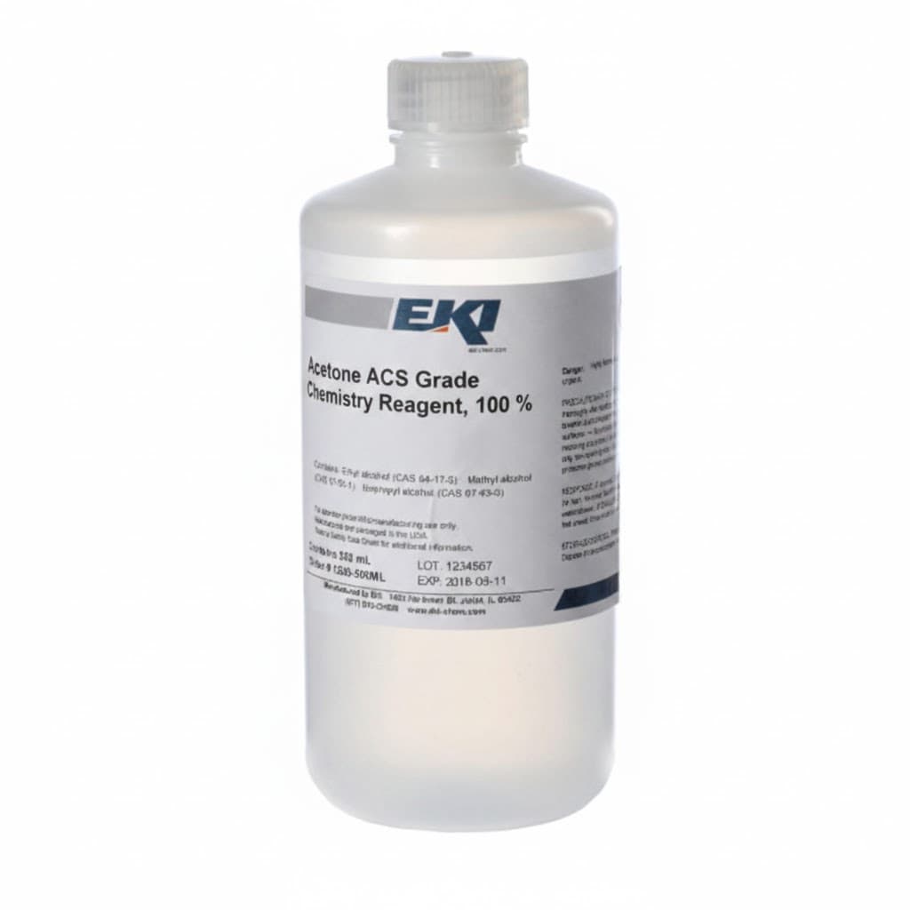 Chemistry Reagent Acetone ACS Grade 100% - Image 1
