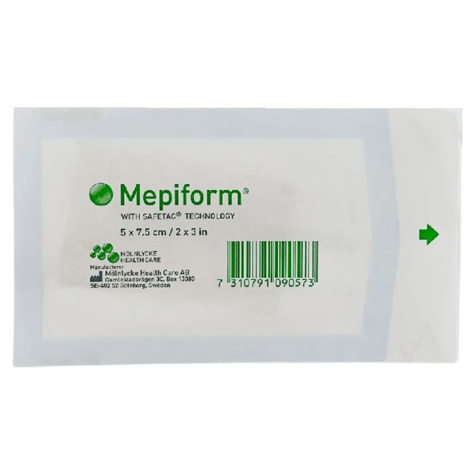 Mepiform Soft Silicone Sheeting, 2 x 3 Inch - Each - Image 1