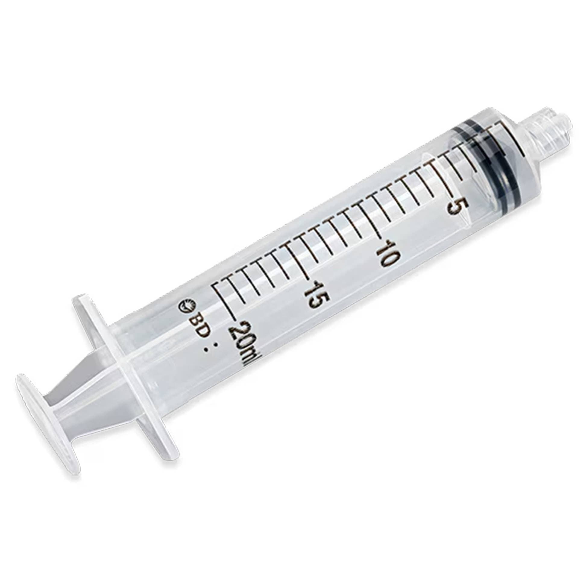 BD General Purpose Syringe, Luer Lock Tip, 20 ml - Box of 48 - Image 1