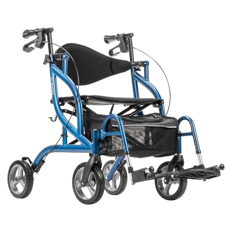 Drive Fusion 2 in 1 Rollator/Transport Chair - Image 2