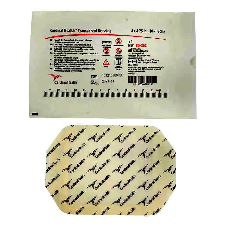 Cardinal Health Frame Style Transparent Film Dressings - Image 2