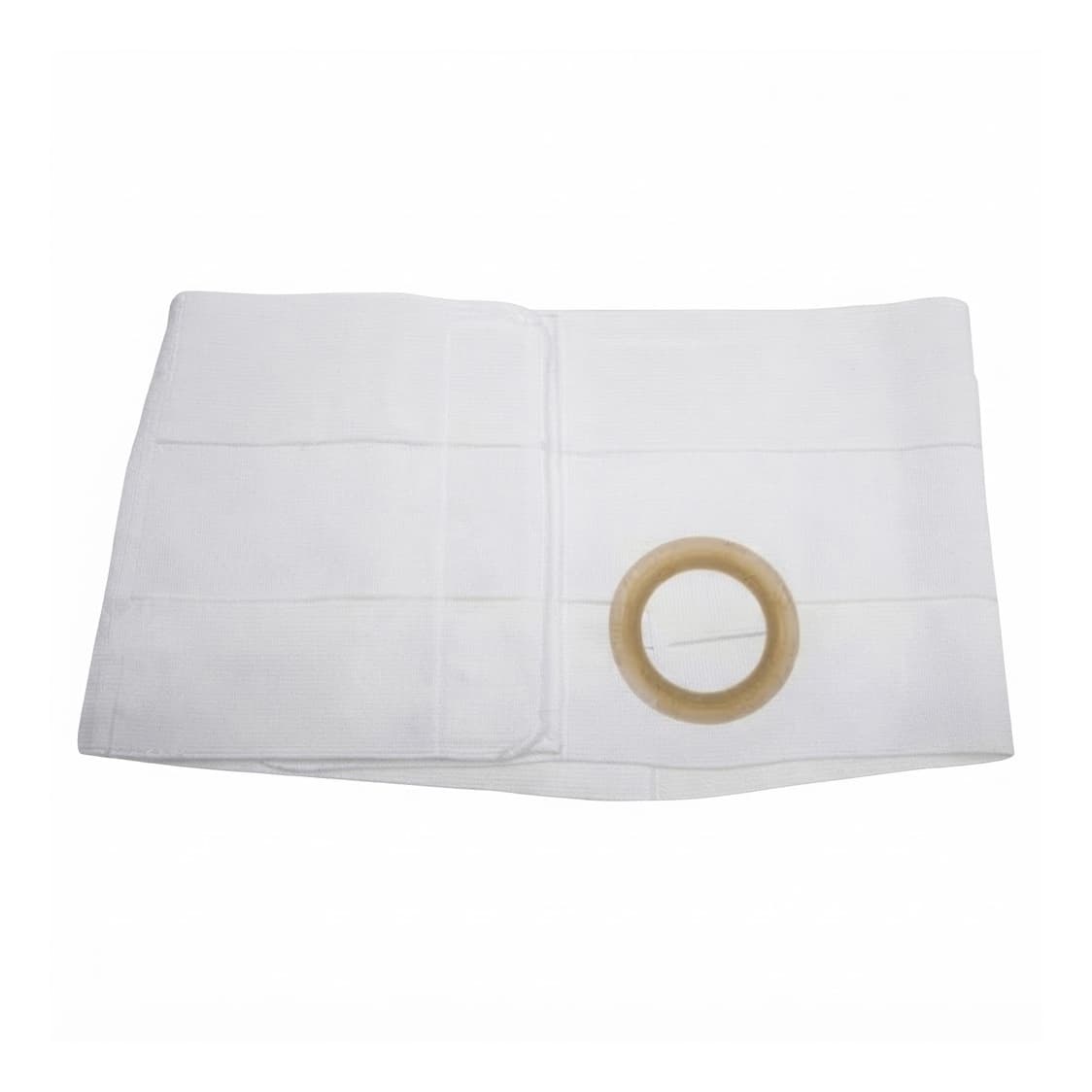 Nu-Hope Nu-Form 9" Ostomy Support Belt Without Prolapse Flap, 4" White, X-Large - Each - Image 1