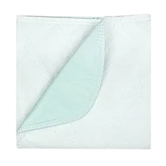 Beck's Brushed Polyester Reusable Underpad, Green - Case of 24 - Image 1