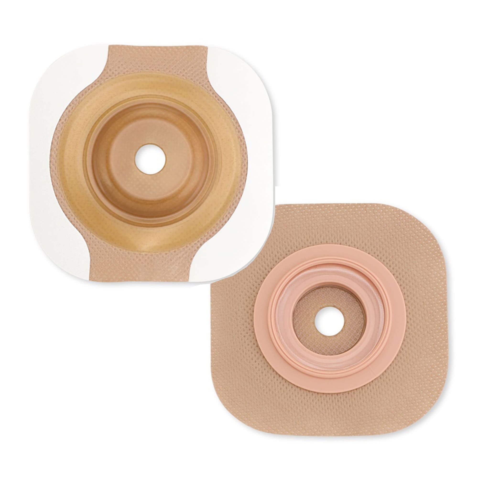 New Image Convex CeraPlus Pre-Cut Skin Barrier with Tape, 7/8 Inch - Box of 5 - Image 1