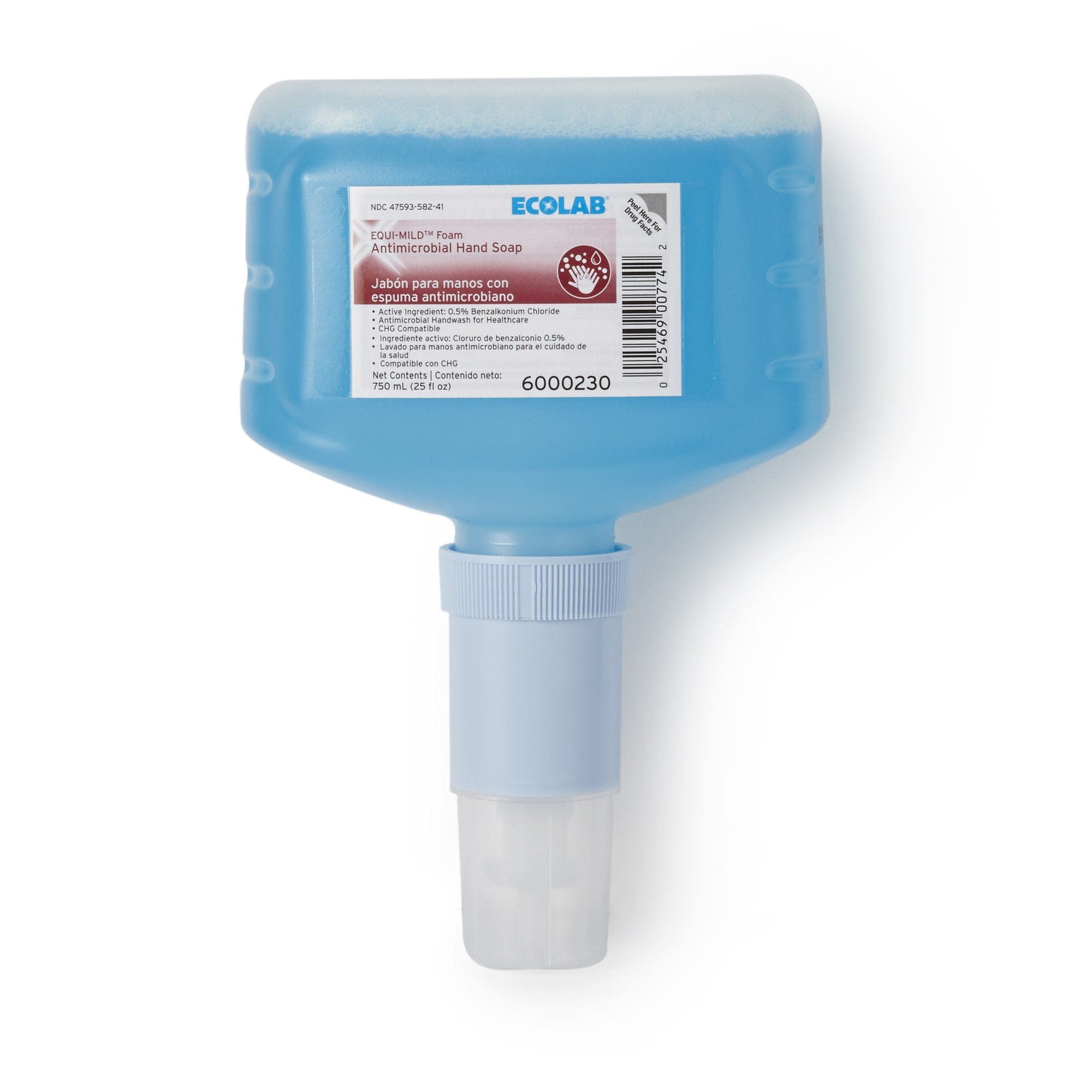 Bacti-Foam Antimicrobial Soap, Blue, 750 mL - Each - Image 1