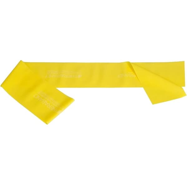 CanDo Band Exercise Loop, 30 Inch Long, Yellow, Extra-light - Box of 10 - Image 1