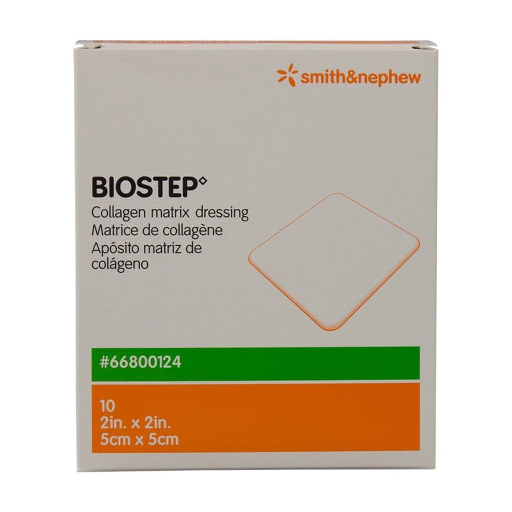 Biostep Collagen Matrix Dressing, 2 x 2 Inch - Box of 10 - Image 1