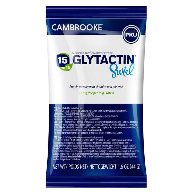 Glytactin Swirl 15 GMP-Based PKU Powdered Formula