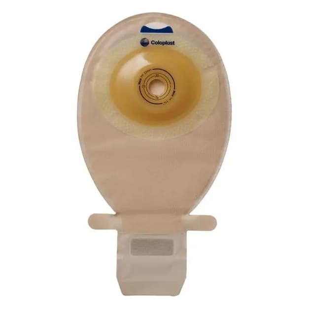 SenSura Convex Light MAXI Drainable Pouch with filter, Opaque, 43 mm - Box of 10 - Image 1