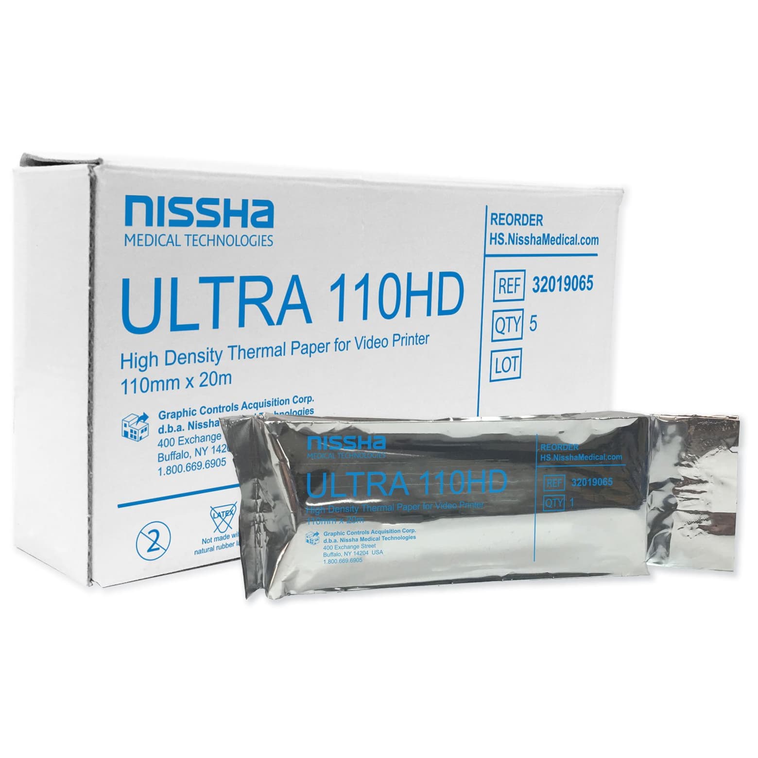 Ultrasound Video Paper, High Density - Box of 5 - Image 1