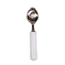 FabLife Comfort Grip Cutlery, Soup Spoon, Straight, 8 oz - Image 1