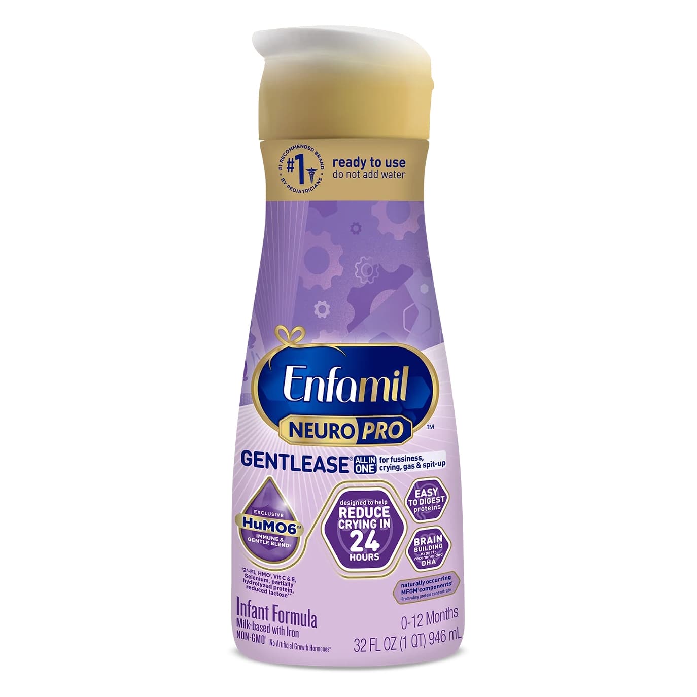 Enfamil NeuroPro Gentlease Infant Formula, Unflavored - 1 Bottle - Image 1