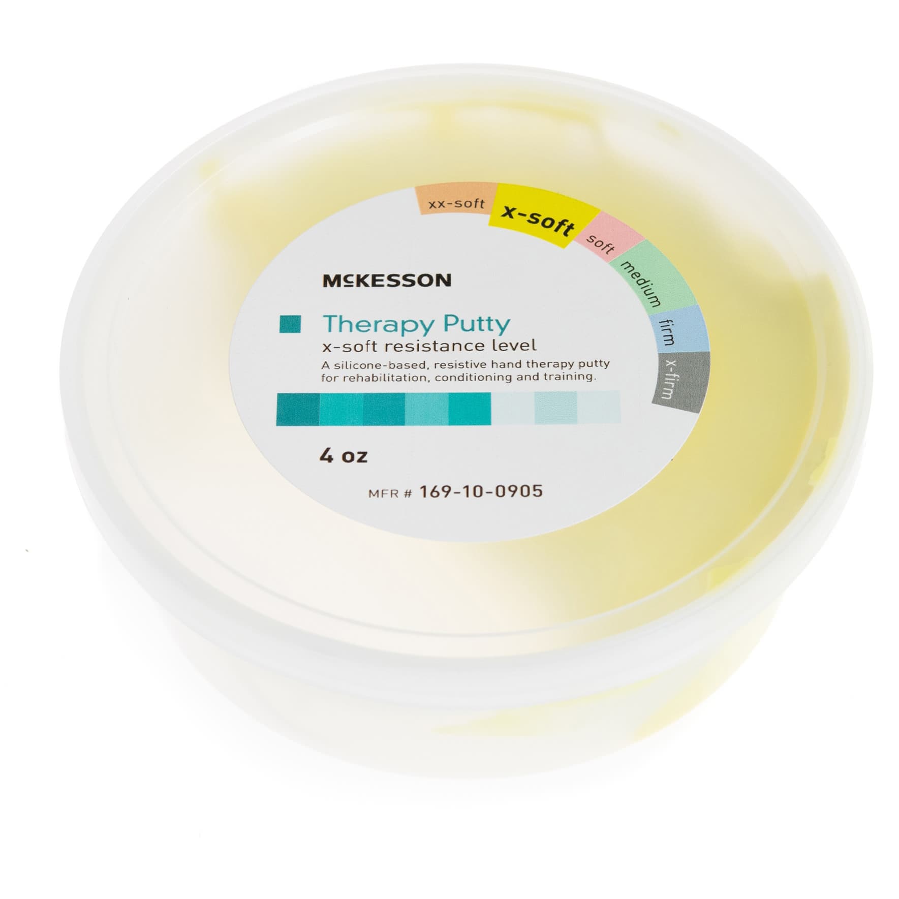 McKesson Yellow Therapy Putty, Extra Soft, 4 oz. - Image 1