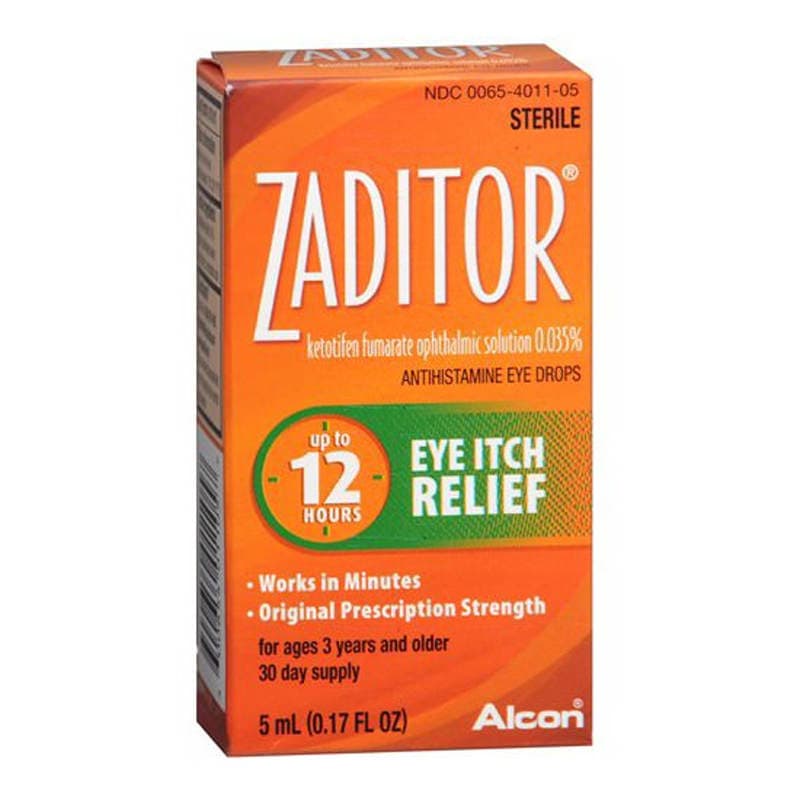 Zaditor Allergy Eye Relief Eye Drops - Case of 24 - Image 1
