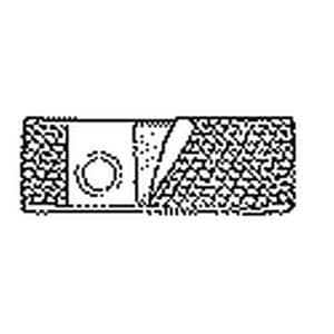 Nu-Hope 4" Flat Panel Support Belt, 2-3/4", Prolapse Flap - Each - Image 1