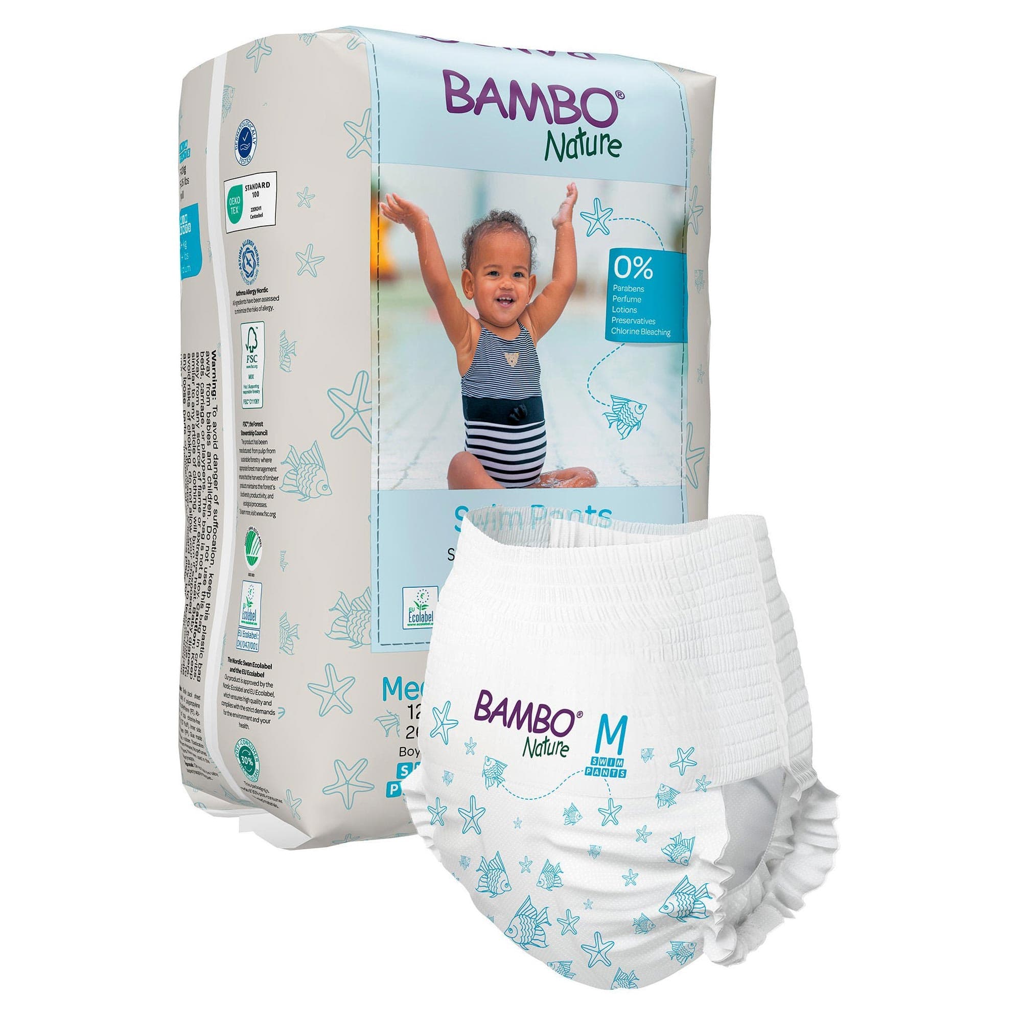 Bambo Nature Baby Unisex Swim Diaper - Image 2