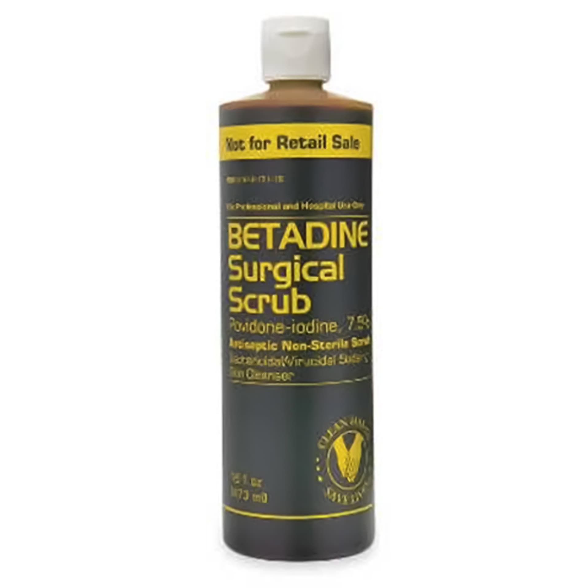 Betadine Surgical Scrub Solution Povidone-Iodine, 7.5% Strength, 4 oz - Case of 36 - Image 1