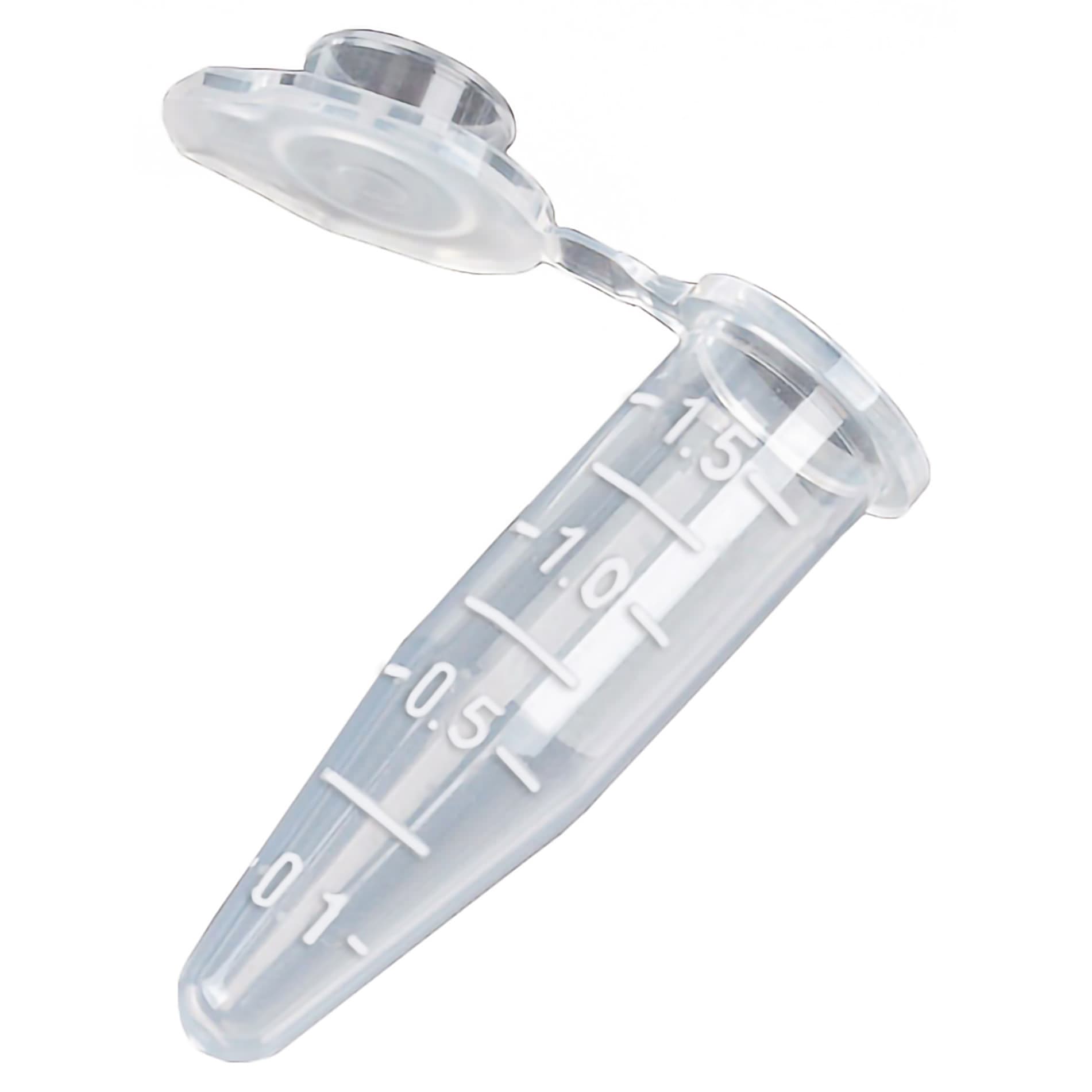 McKesson Microcentrifuge Tube Plain Without Coating NonSterile Clear Tube