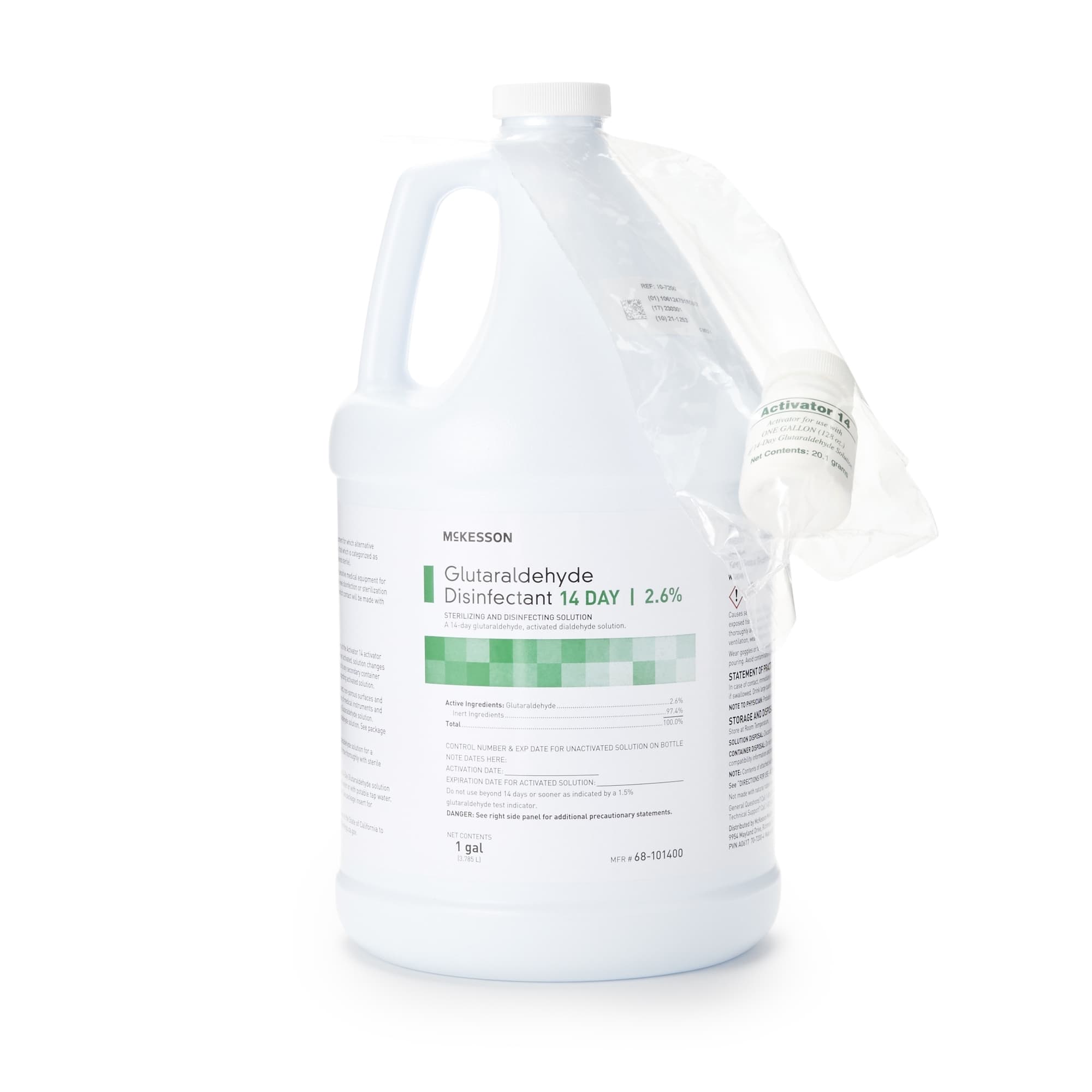 McKesson 2.6% 14-Day Glutaraldehyde Disinfectant Solution - Image 2