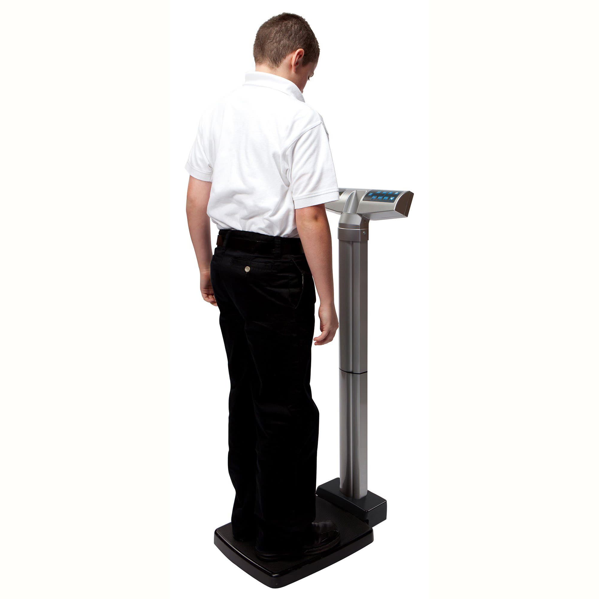 Health O Meter Waist High Digital Platform Scale, 500 lbs. - Image 2