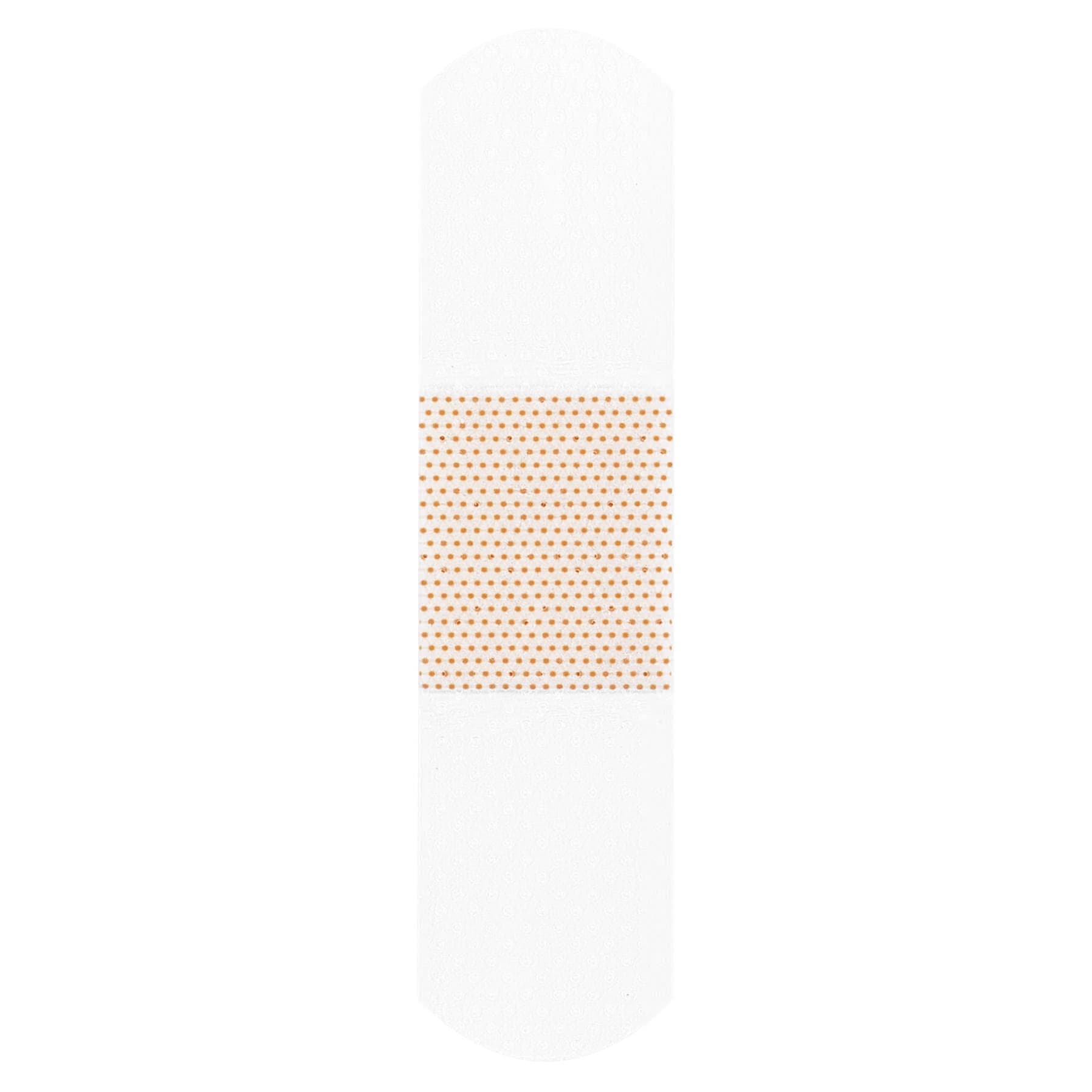 Dukal American White Cross Sheer Strip, Clear, 3/4 x 3 Inch - Box of 100 - Image 1