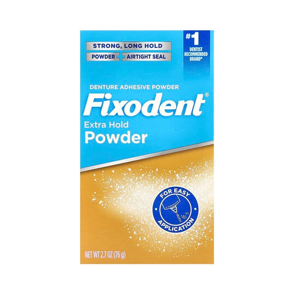 Fixodent Extra Hold Denture Adhesive Powder - Image 2