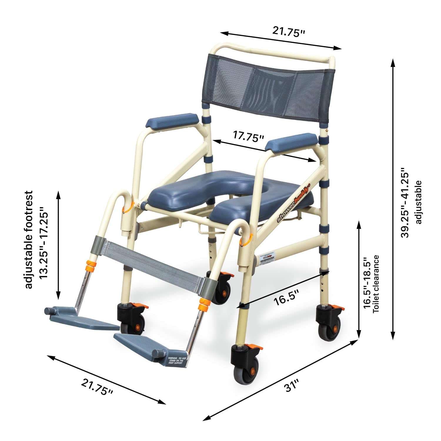ShowerBuddy SB7e Folding Shower Chair - Image 5