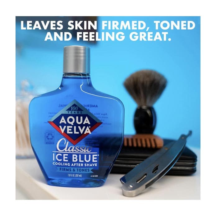 Aqua Velva Ice Blue After Shave, 3.5 oz - Each - Image 3
