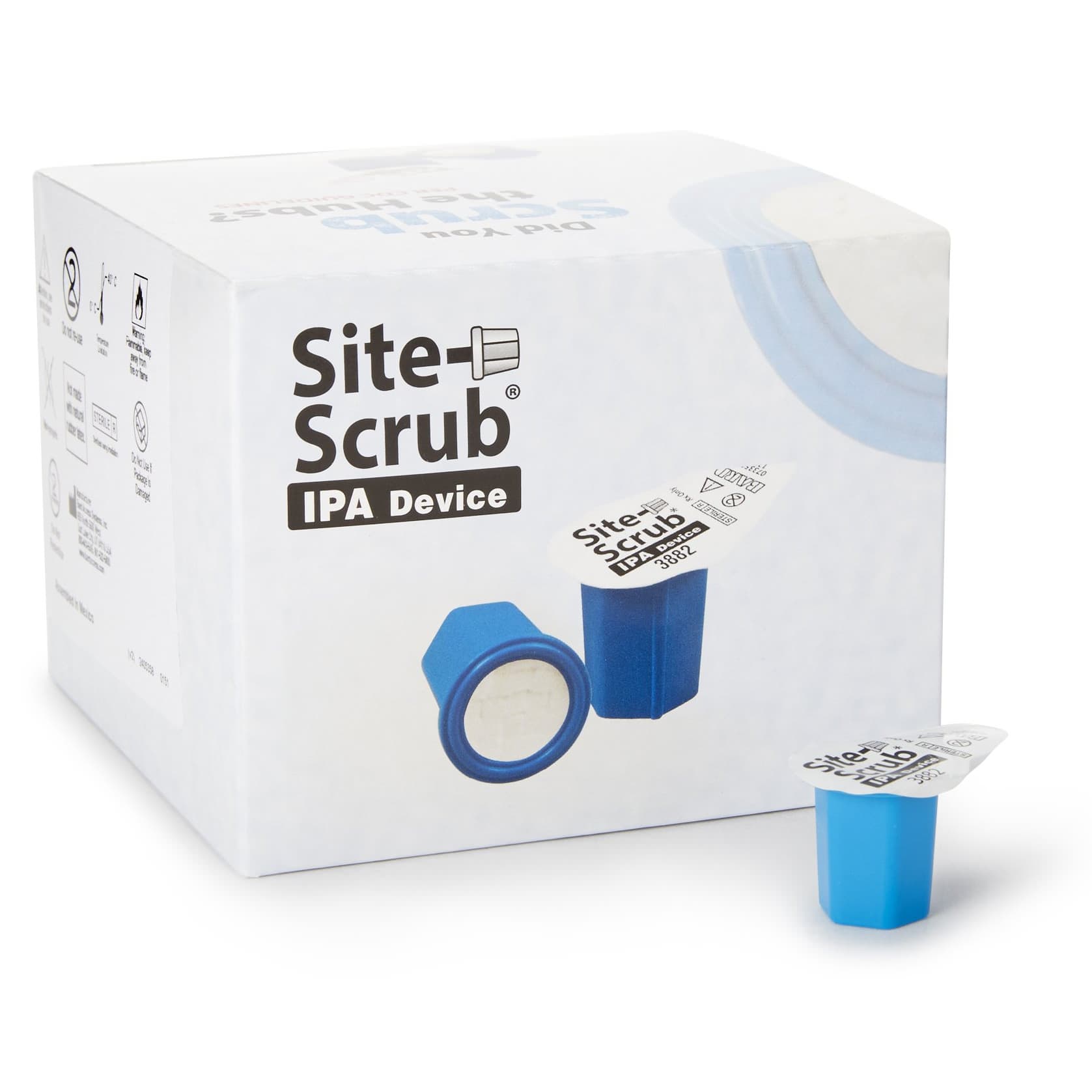 Bard Site-Scrub IPA Device, Sterile - Box of 100 - Image 1