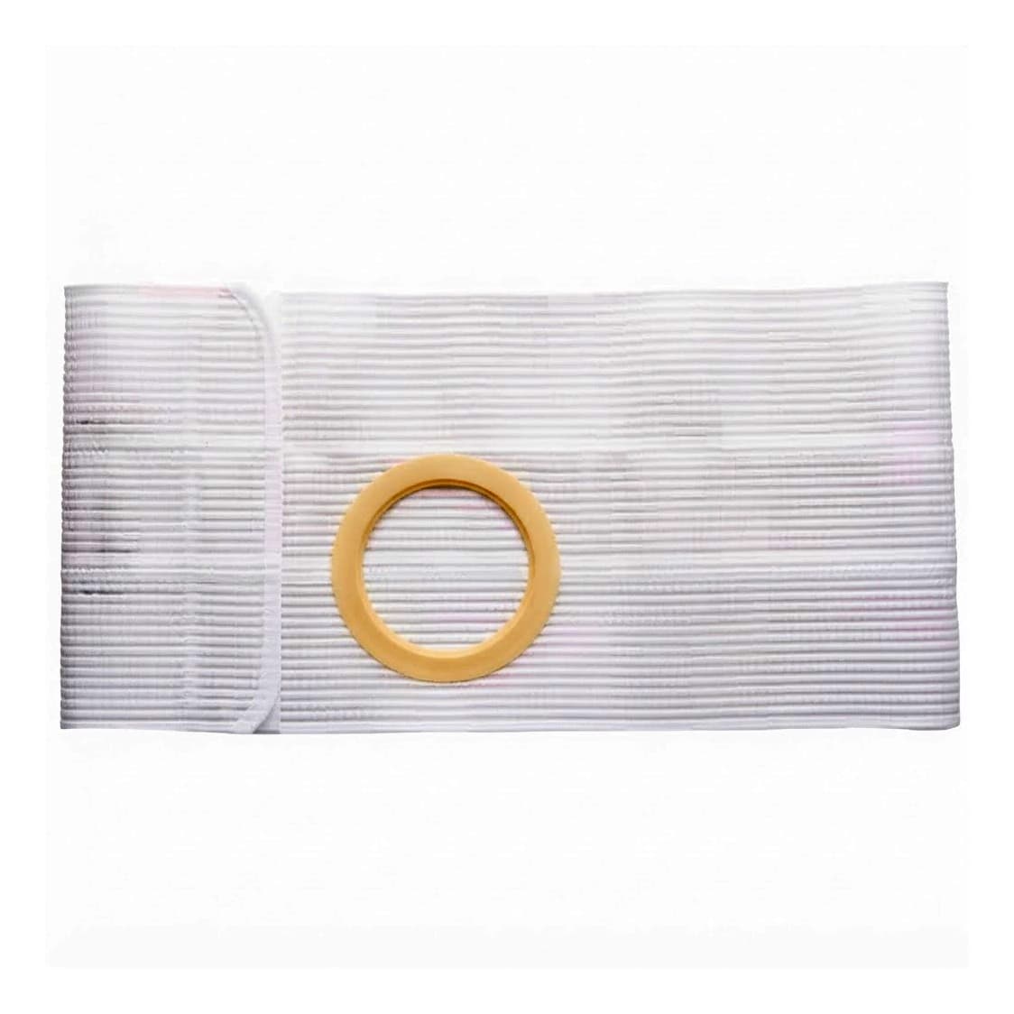 Nu-Hope Nu-Form 9" Ostomy Support Belt without Prolapse Flap, 4-1/2 Inch XL, White - Each - Image 1