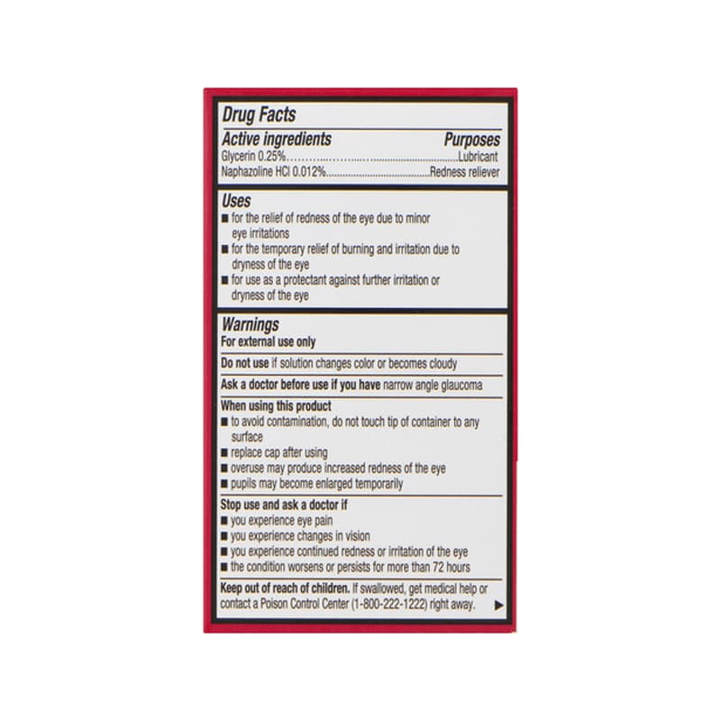 Leader Redness Relief Eye Drops, 0.5 oz - Each - Image 2