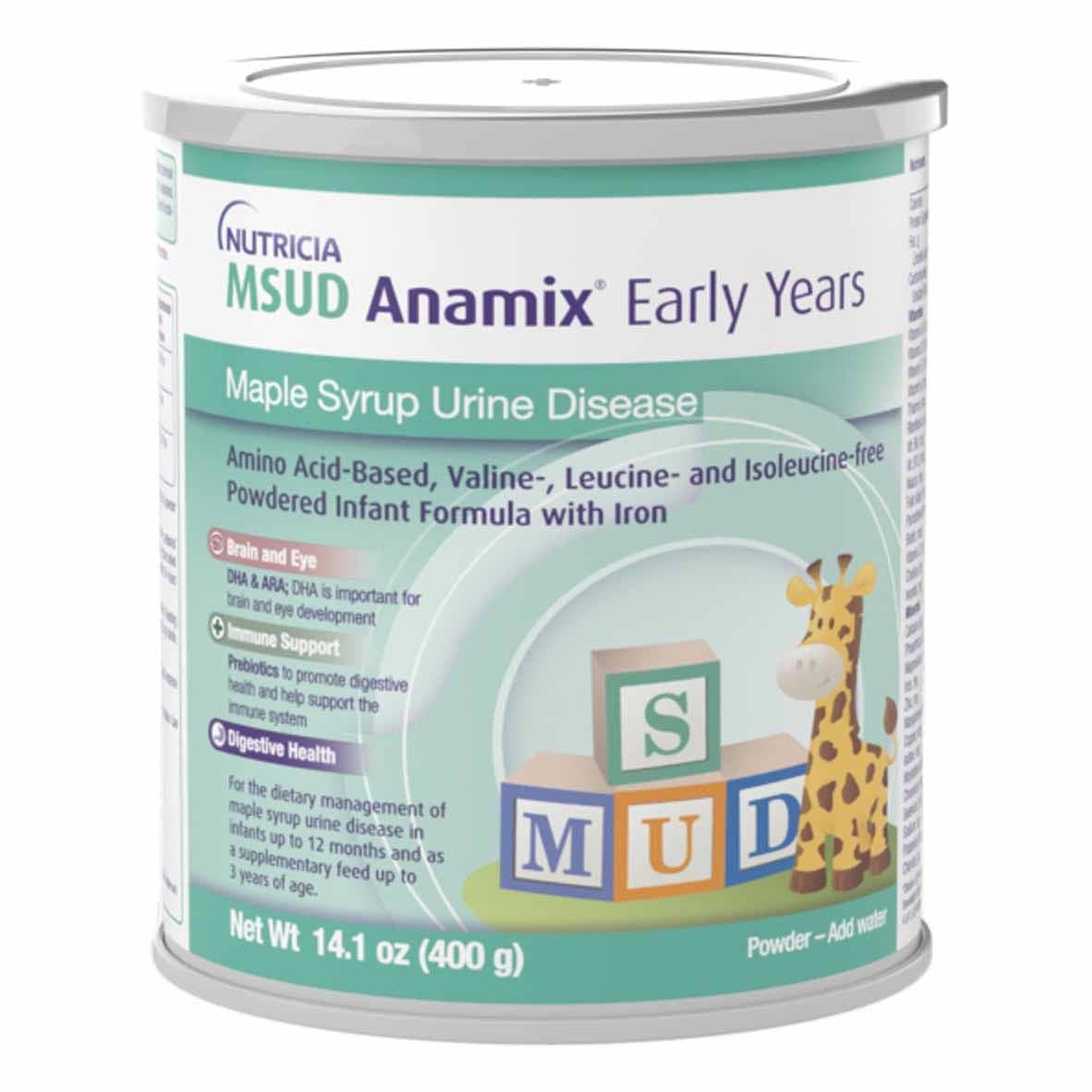 MSUD Anamix Early Years Unflavored Infant Formula, 14.1 oz - Case of 6 - Image 1