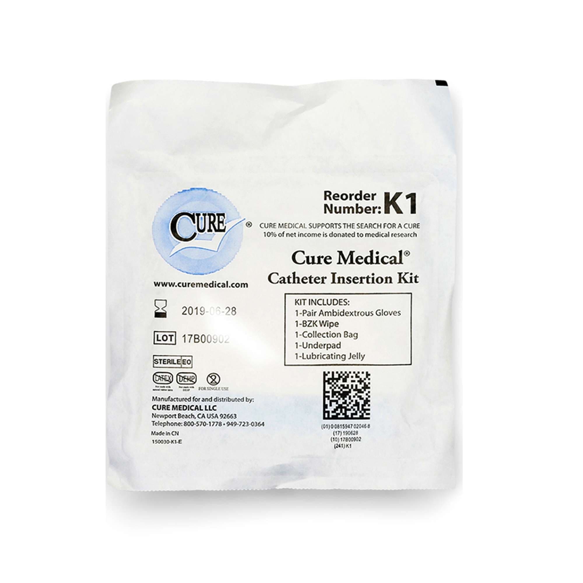 Cure Catheter Insertion Tray - Image 2