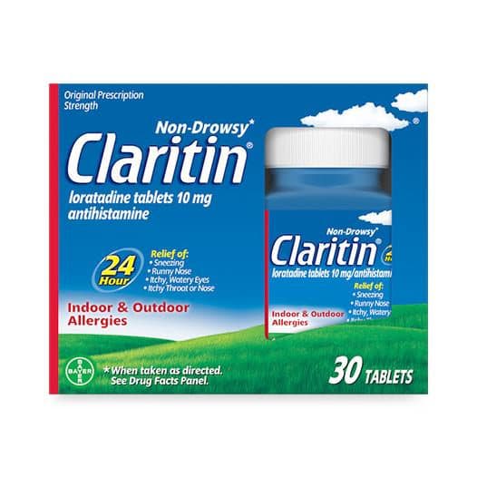 Claritin 24-Hour Allergy Tablets